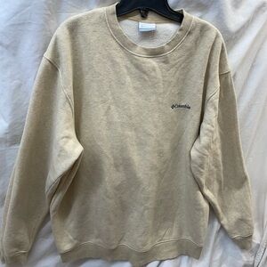 Columbia Men's Tan Crewneck pullover sweatshirt men sz XL
